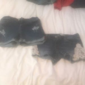 Jean shorts